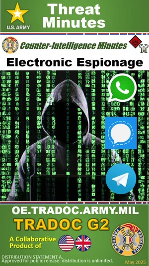 Electronic Espionage Apps (CI) - ThreatMinutes