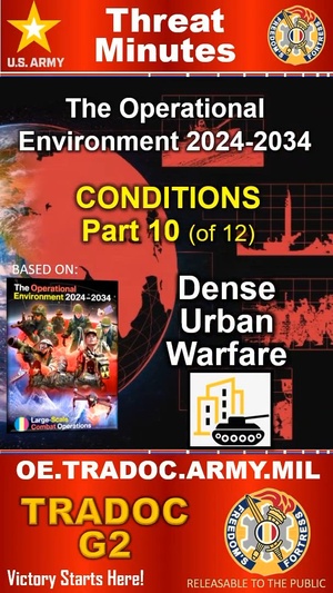 Dense Urban Warfare (LSCO Conditions 10/12) - ThreatMinutes