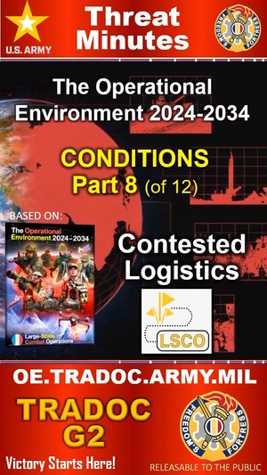 Contested Logistics (LSCO Conditions 8/12) - ThreatMinutes