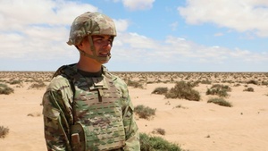 Interview: US Army 2nd Lt. Ethan Burdette discusses scalable warfighting technologies during African Lion 26