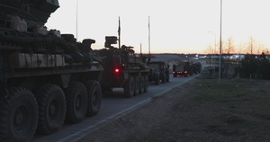 U.S. Army 2d Cavalry Regiment arrives in Lithuania in preparation for Project Flytrap