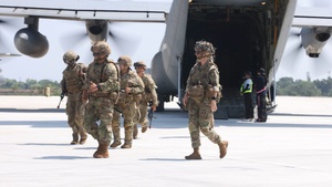 Balikatan 2026 B-Roll: 25th Infantry Division HIMARS, Artillery Equipment C-130 Off-Loading