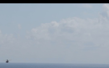 Balikatan 2026: Task Force Saber conducts multiship AH-64 Apache reconnaissance flight over Luzon Strait during counter-landing live-fire exercise