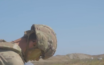 U.S. Soldiers prepare and launch an unmanned aerial systems in the Philippines