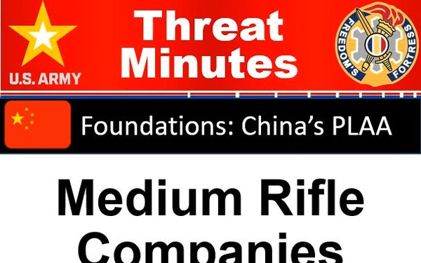 PLAA Medium Rifle Companies - ThreatMinutes