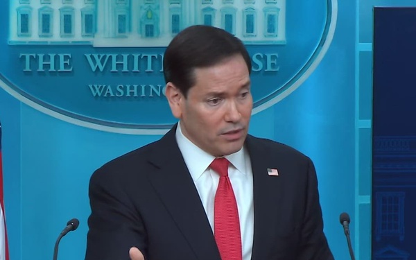 White House Press Briefing with Secretary of State Marco Rubio