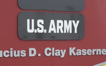B-Roll Package: Lucius D. Clay Kaserne, USAG Wiesbaden, Germany