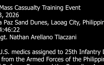 Balikatan 2026 B-Roll: joint mass casualty training event