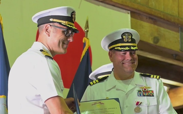 Navy Munitions Command Pacific East Asia Division Sasebo Change of Command Ceremony