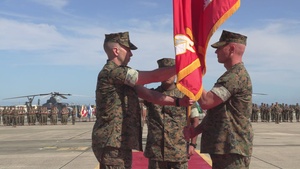 Lt. Col. Ryan Iden relinquishes command of MALS-36 to Lt. Col. Jason Brooks