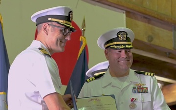 NMCPAC EAD Unit Sasebo Change of Command Ceremony