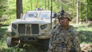 Capt. Jose Arriaga, Company Commander, Brigade Field Maintenance Company, 215 BSB, 1st CAV Combined Resolve 26-07