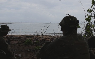 U.S. military and Panamanian partners conduct jungle survival training in Panama