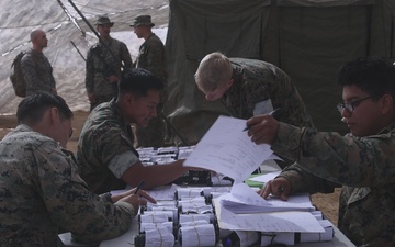 1st Maintenance Bn. participates in a field exercise