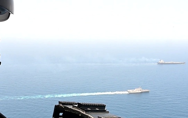 U.S. Forces Enforce Blockade Against Iran