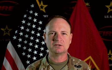 Brig. Gen. Patrick Costello gives Armed Forces Day remarks