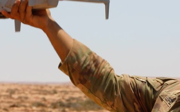 B-roll: 173rd Airborne Brigade integrates unmanned systems to accelerate kill chain during African Lion 26