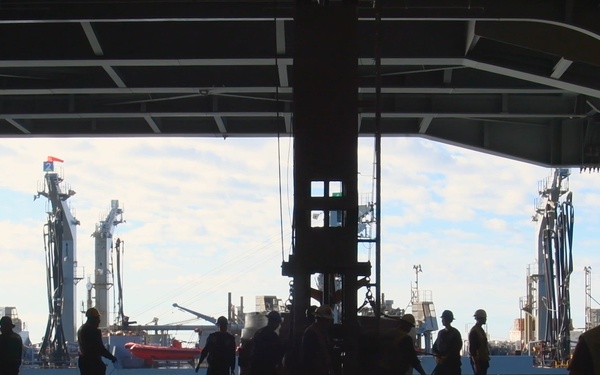 Nimitz Conducts Replenishment-At-Sea