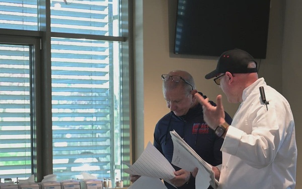 AFN News Now - Chef Robert Irvine Visit