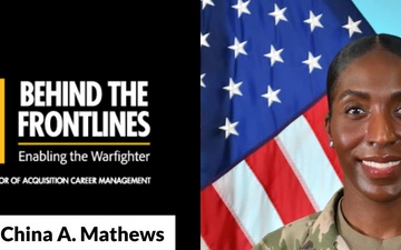 Faces of the Force: Sgt. 1st Class China A. Mathews, MICC