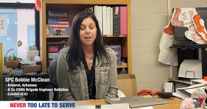 Bobbie McClean never too late to serve