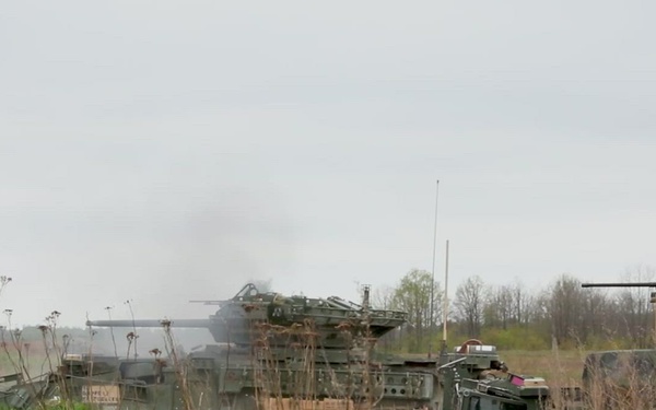 1st Squadron 2nd Cavalry Regiment Conducts Live Fire Exercise