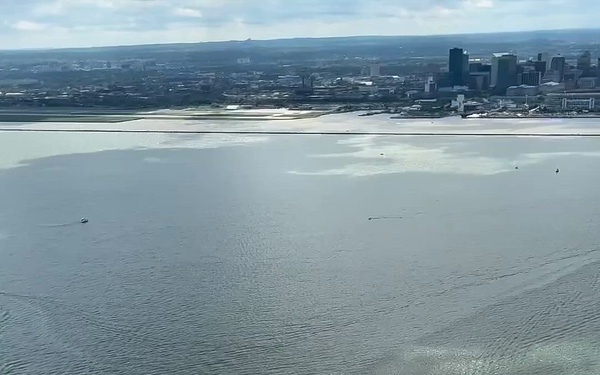 Future USS Cleveland Arrives in Cleveland Ahead of Commissioning