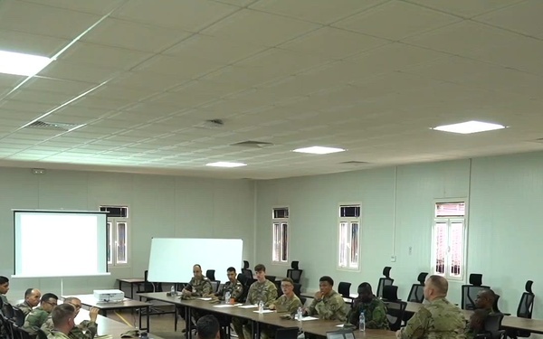 B-roll: Multinational service members attend the inaugural African Lion 26 drone planner course