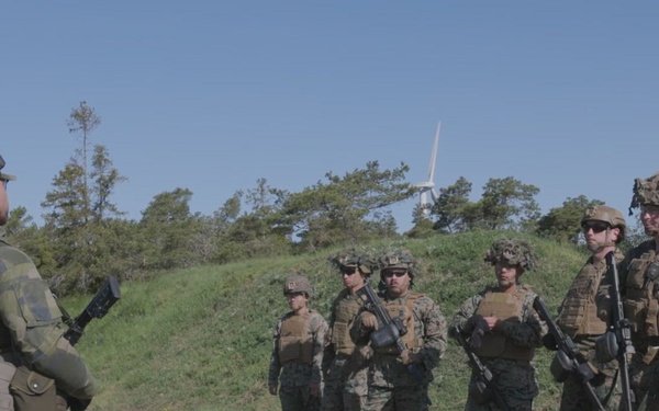 U.S. Marines, Swedish Home Guard Soldiers hone small unit tactics during Aurora 26