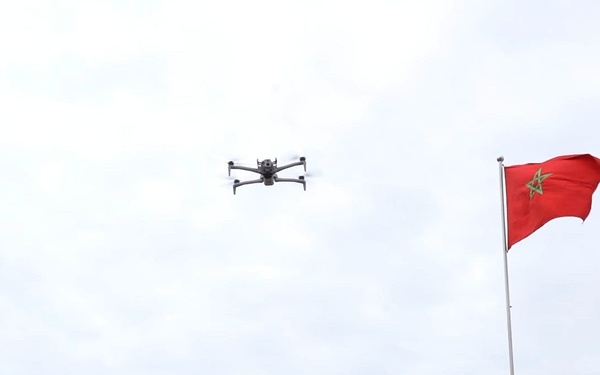 B-roll: Multinational students fly drones during inaugural African Lion 26 drone academics