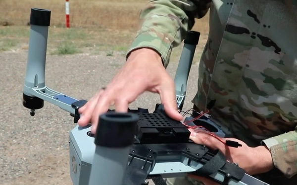 B-roll: US Soldiers train with the Bumblebee counter-drone system during African Lion 26