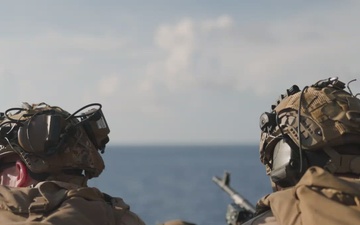 11th MEU Marines, Sailors Transit the Surigao Strait Aboard USS Boxer