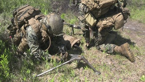 V26 Marines Conduct Live Fire Attack