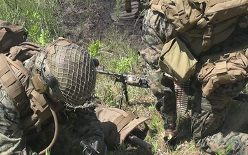 V26 Marines Conduct Live Fire Attack