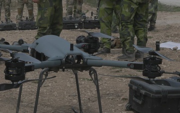 U.S. Marines display capabilities to foreign officials during Aurora 26