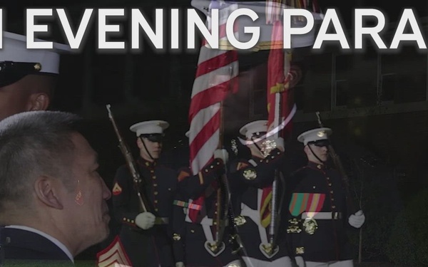 An Evening Parade with Acting Secretary of the Navy, the Honorable Hung Cao
