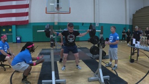 Dogface Soldier participates in powerlifting competition