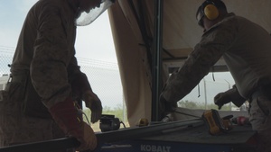 JTF-SB Marines conduct pre-fabrication operations