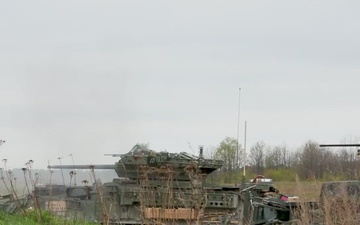 1 Squadron 2nd Cavalry Regiment Conducts Live Fire Exercise