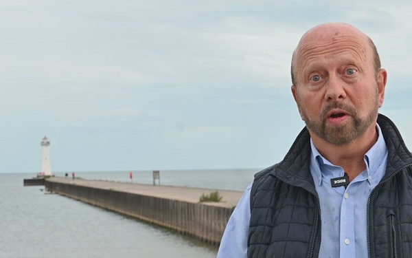 RAW: Sodus Bay breakwater protects homes and businesses