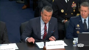 Hegseth, Caine Testify on DOW Budget Before House Subcommittee