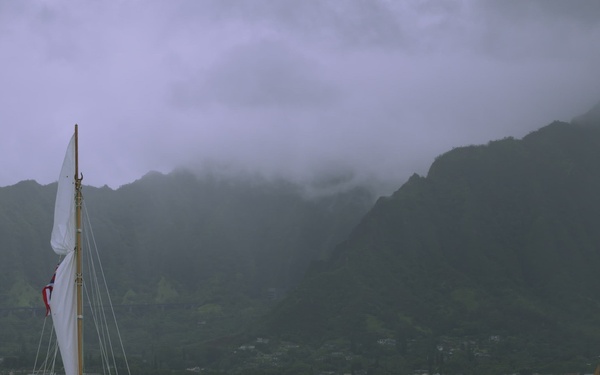 Kānehūnāmoku Voyaging Academy visit MCBH