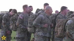 1st Armored Division Sustainment Brigade Conducts NCO PT Scavenger Ruck