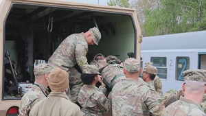 Rail Casualty Evacuation SWORD 26 B-Roll