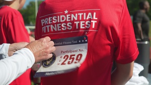 Quantico Hosts Presidential Fitness Test B-Roll
