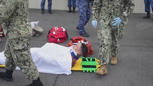 Aircraft Mishap Exercise, MCAS Iwakuni, Japan, 2026 (B-Roll)