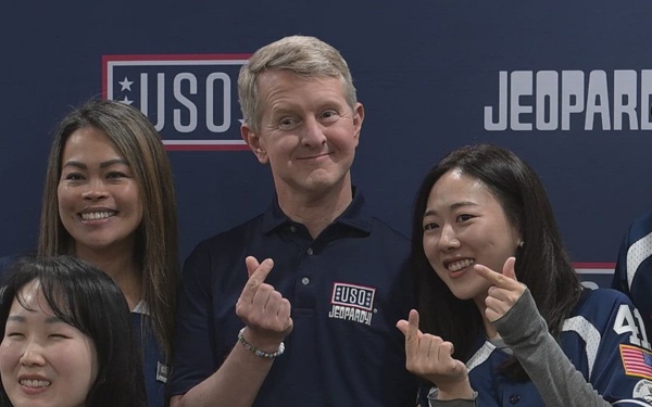 Jeopardy! Tours Korea with USO