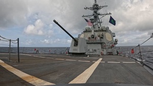 USS Lassen (DDG 82) SM-2 Missile Launch During SWATT