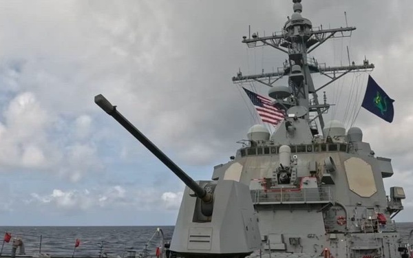 USS Lassen (DDG 82) SM-2 Missile Launch During SWATT