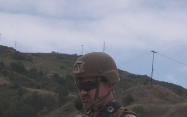 India Company Conducts Daytime Short Bay Live Firing (Reel)